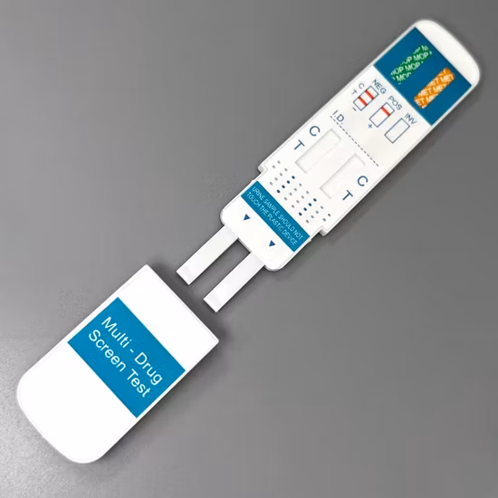 Teste de drogas de alta precisão em um painel, rápido, rápido, em uma etapa
